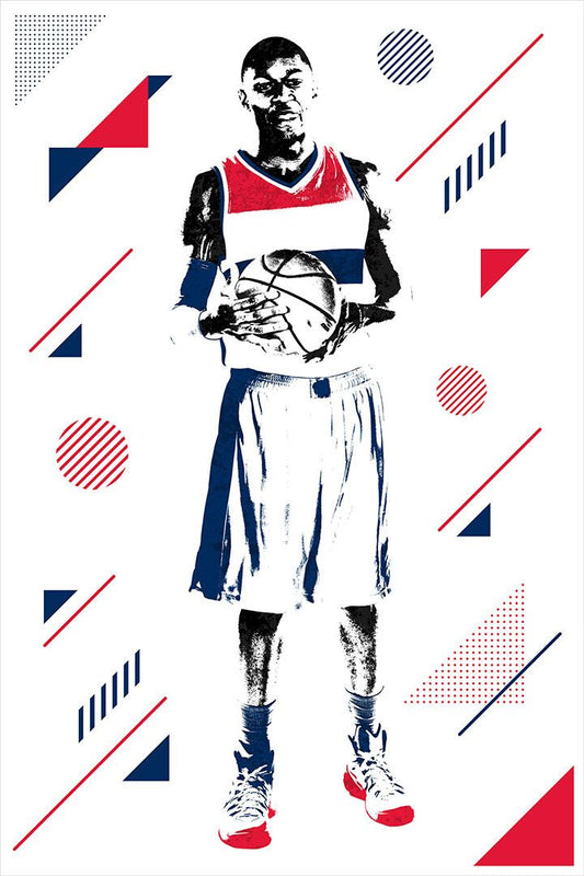 Bradley Beal Washington Basketball Player Wall Art Home Decor Poster