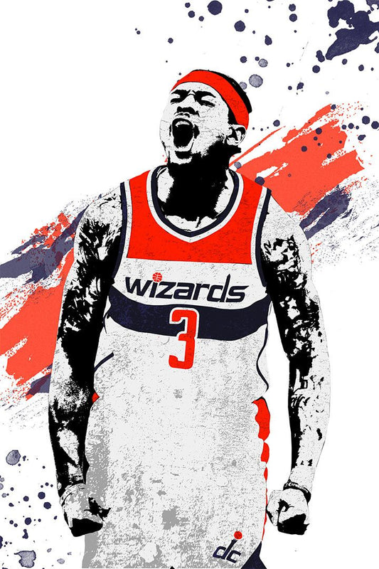 Bradley Beal Washington Wizards Basketball Team Player Jigsaw Puzzle