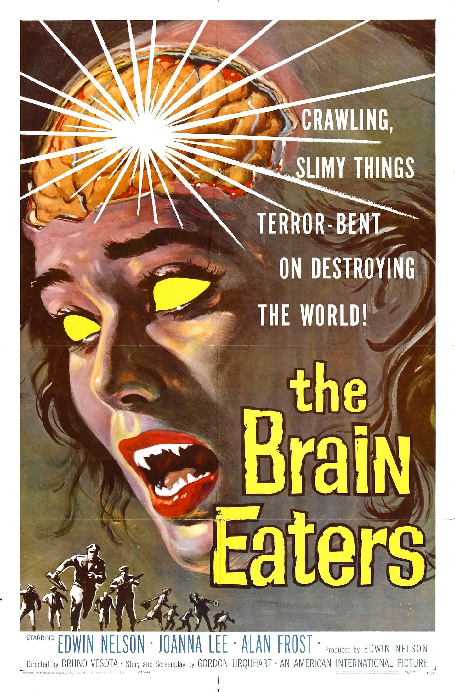 Brain Eaters 01 Movie Magnet