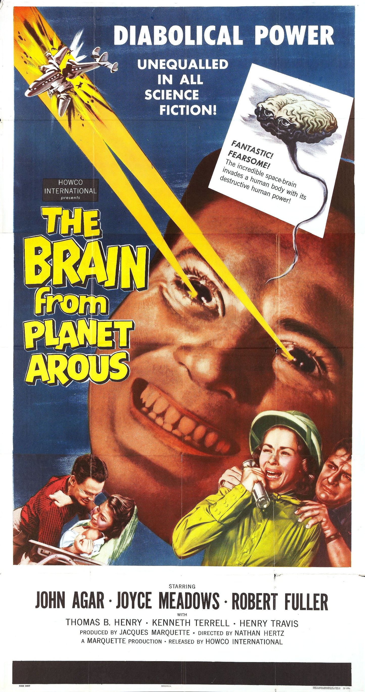 Brain From Planet Arous 03 Movie Magnet