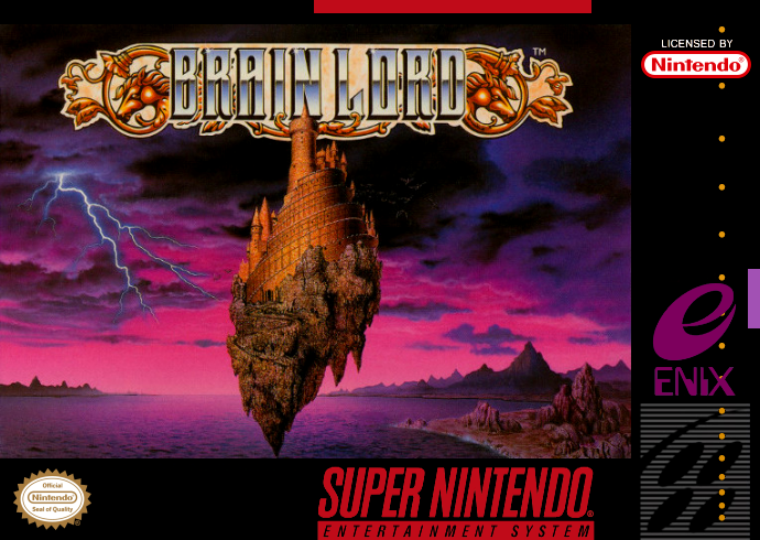 Brain Lord (Usa) Snes Print Poster