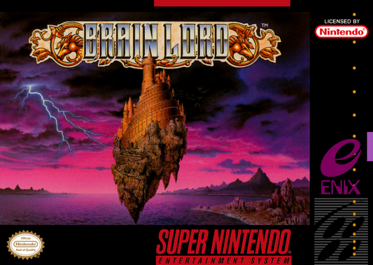 Brain Lord (Usa) Snes Print Poster