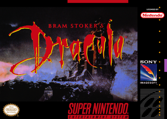Bram Stoker S Dracula (Usa) Snes Print Poster