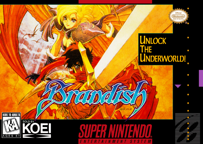 Brandish (Usa) Snes Print Poster