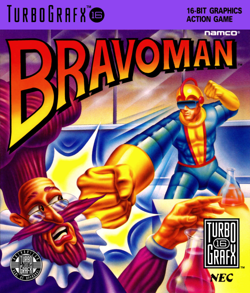 Bravoman Turbografx 16 Print Poster
