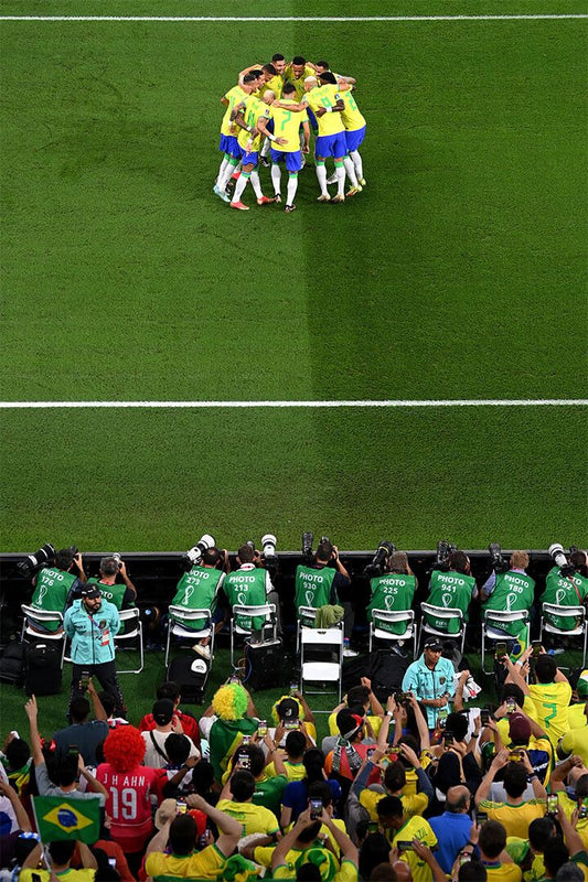 Brazil National Football Team Celebration World Cup Jigsaw Puzzle