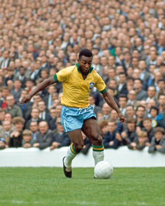 Brazil World Cup Pele Glossy Magnet Soccer Football Magnet