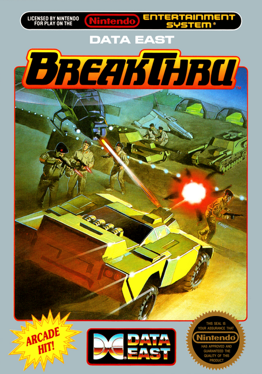 Breakthru (Usa) Nes Print Poster
