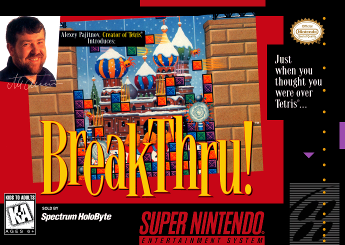Breakthru! (Usa) Snes Print Poster