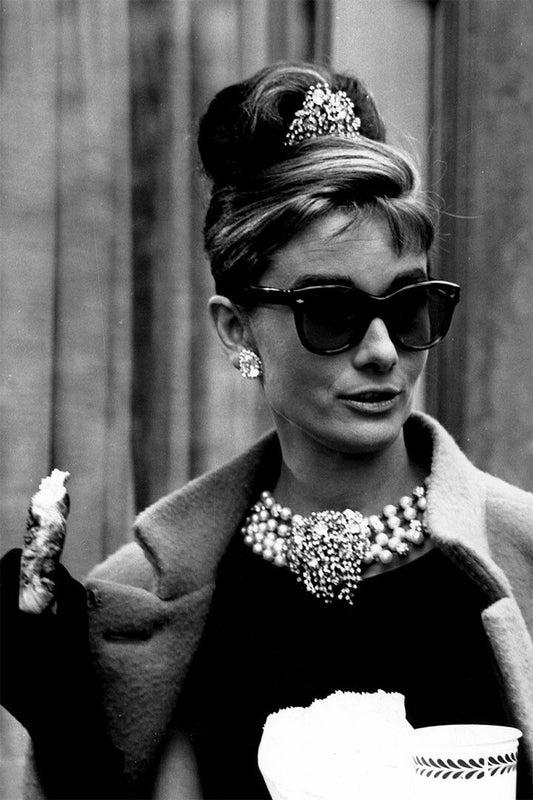 Breakfast At Tiffanys Movie Hepburn Comedy Drama Wall Art Home Poster