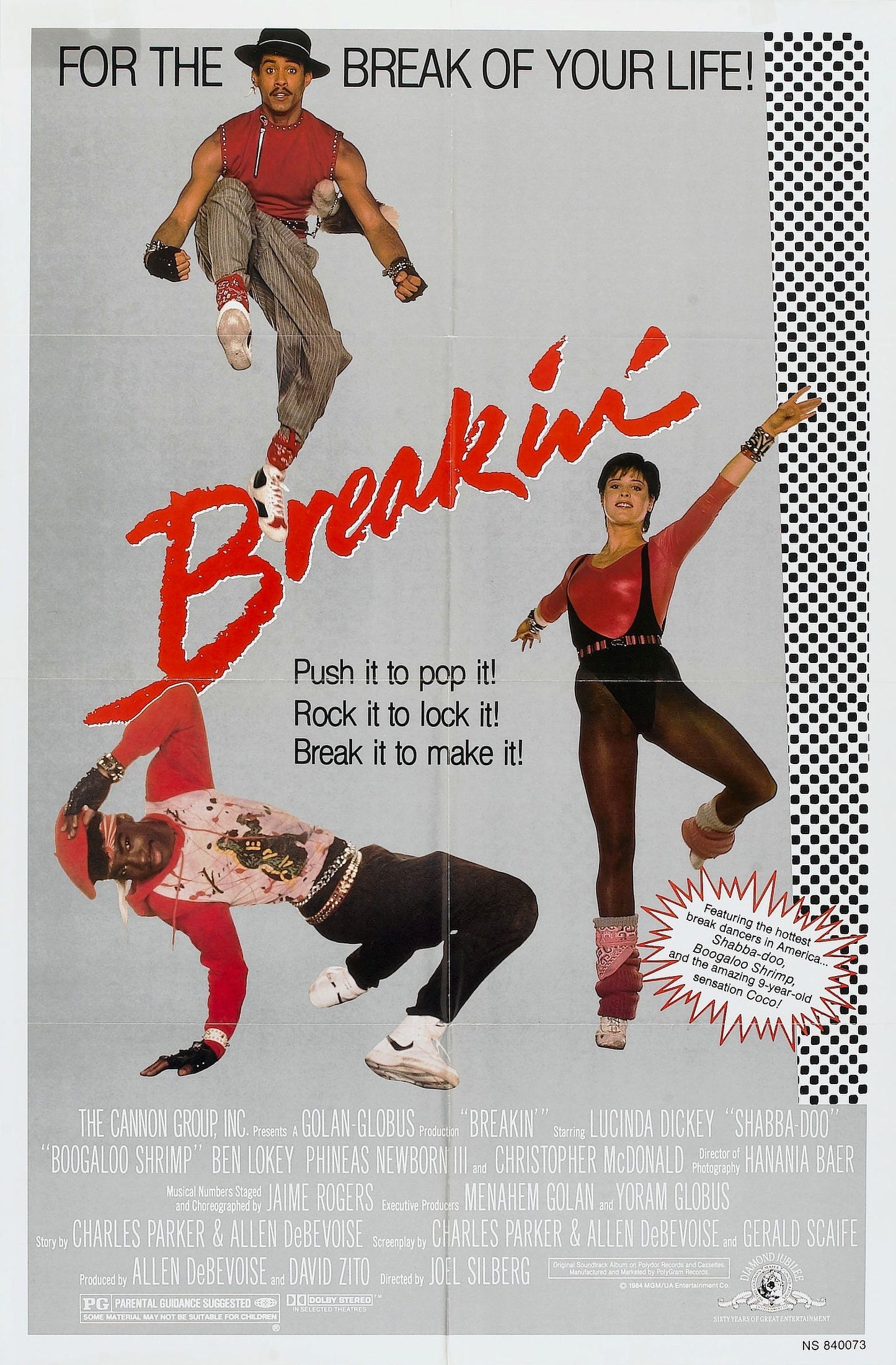 Breakin 01 Movie Magnet