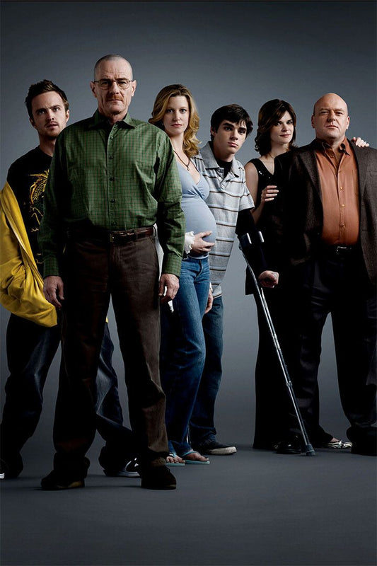 Breaking Bad Movie Tv Series Crime Drama Painting Jigsaw Puzzle