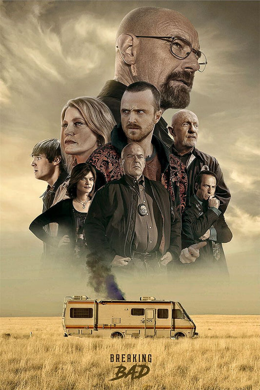 Breaking Bad Tv Series Crime Action Drama Print Jigsaw Puzzle