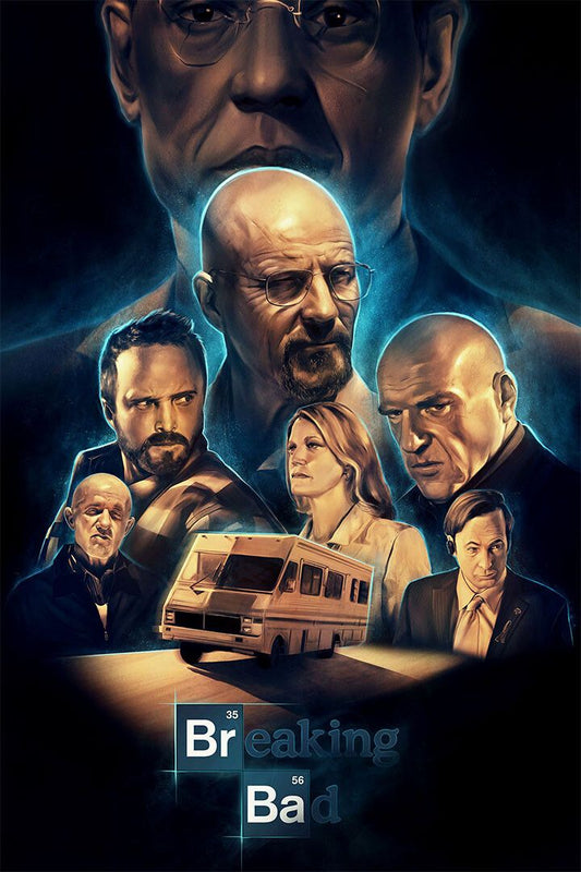 Breaking Bad Tv Series Drama Crime Action Print Jigsaw Puzzle