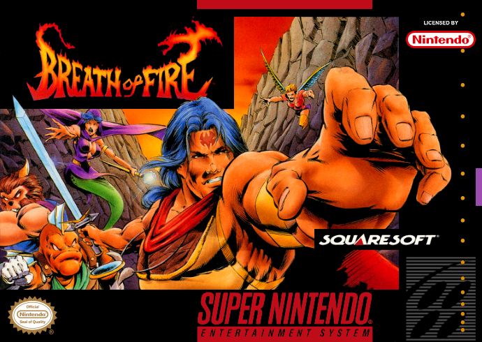 Breath Of Fire (Usa) Snes Print Poster