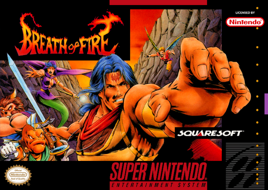 Breath Of Fire (Usa) Snes Print Poster