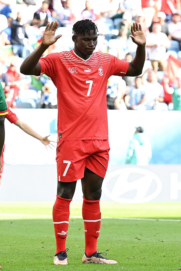 Breel Embolo Cameroon National Team World Cup Qatar 2022 Wall Poster
