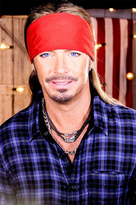 Bret Michaels Vintage Rock Music Singer Star Jigsaw Puzzle