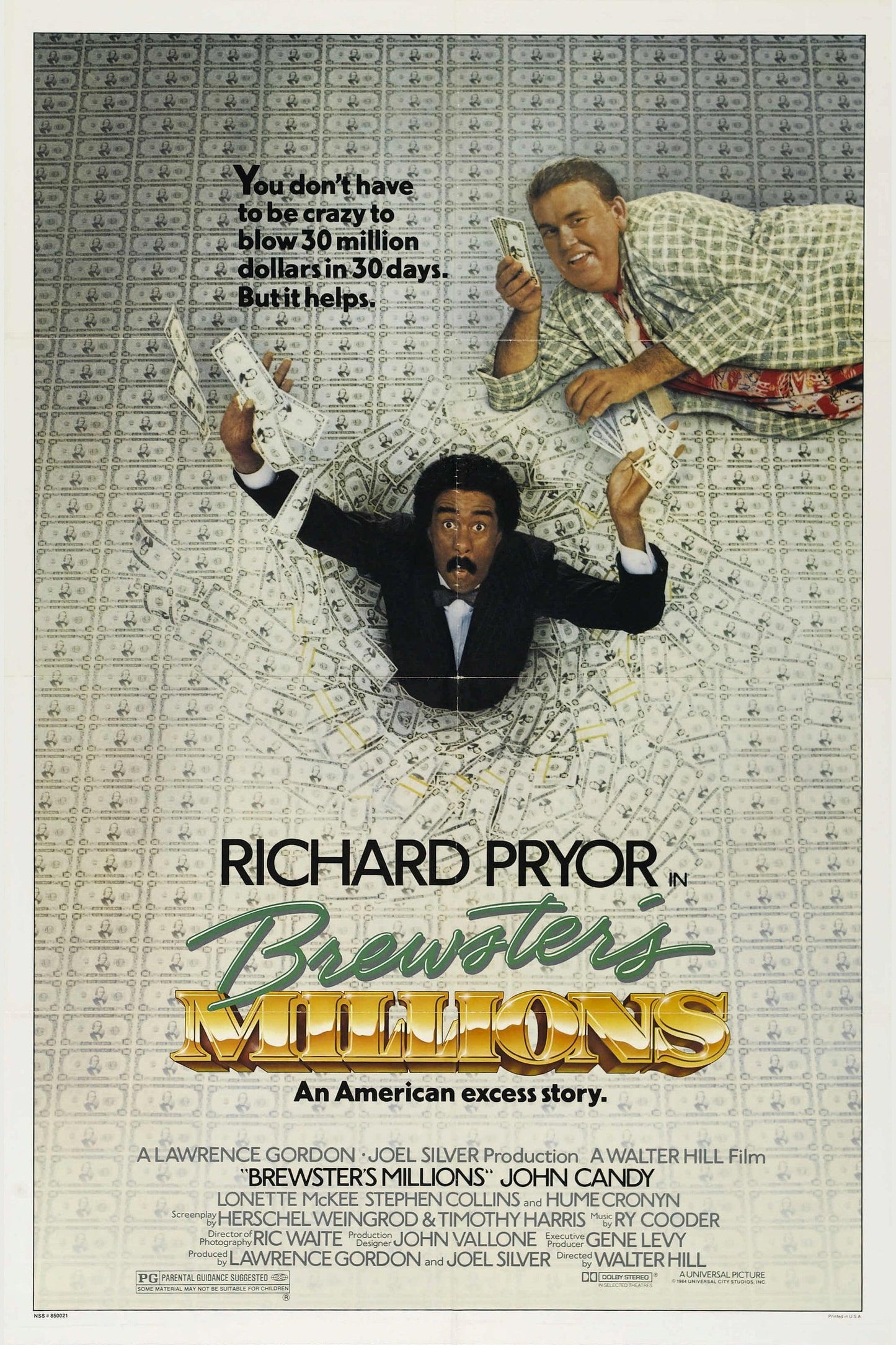 Brewster S Millions (1985) Movie Magnet