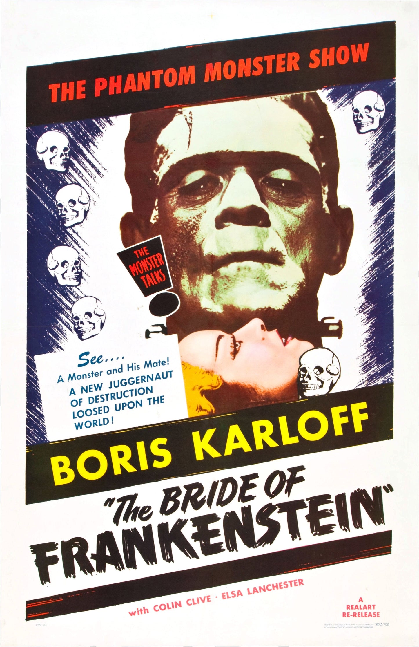 Bride Of Frankenstein R 01 Movie Magnet