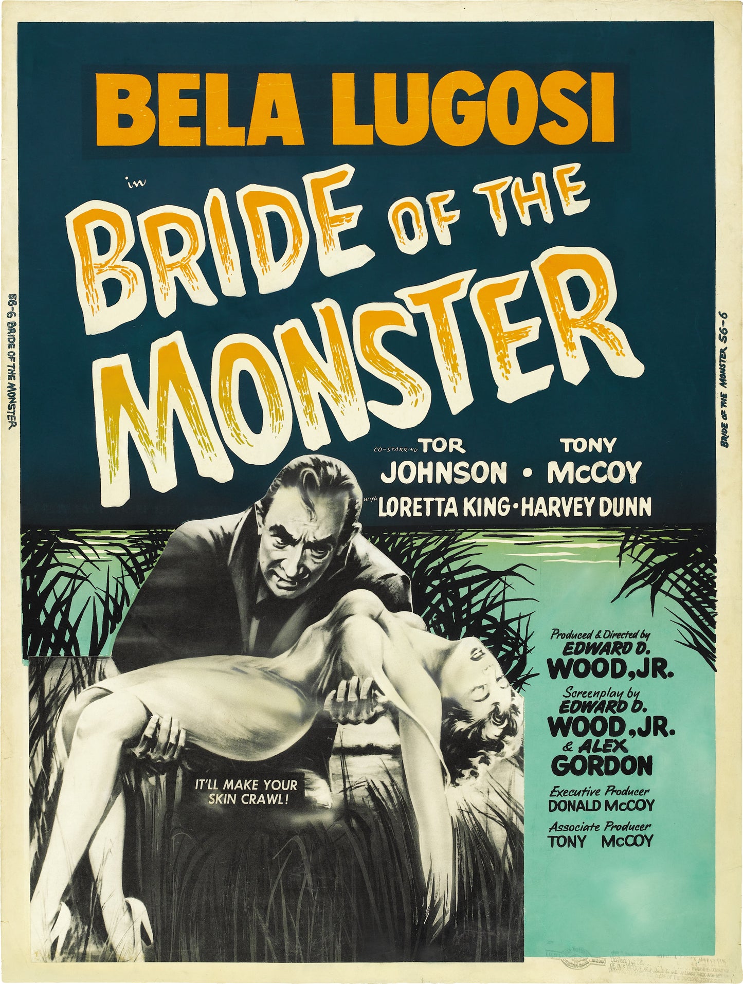 Bride Of Monster 02 Movie Magnet