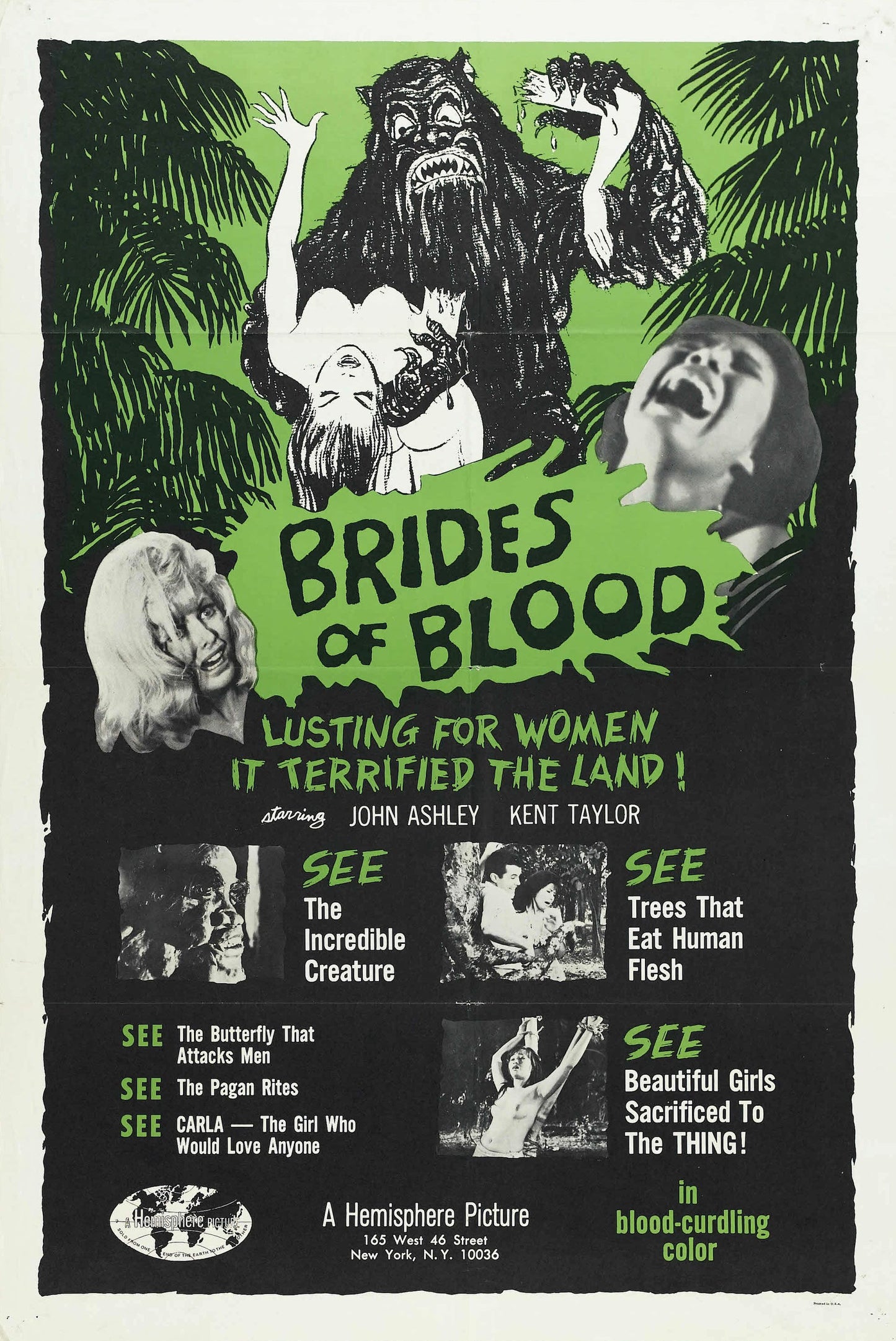 Brides Of Blood 01 Movie Keychain
