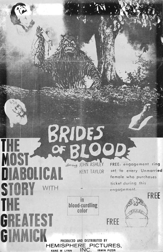 Brides Of Blood 02 Movie Magnet