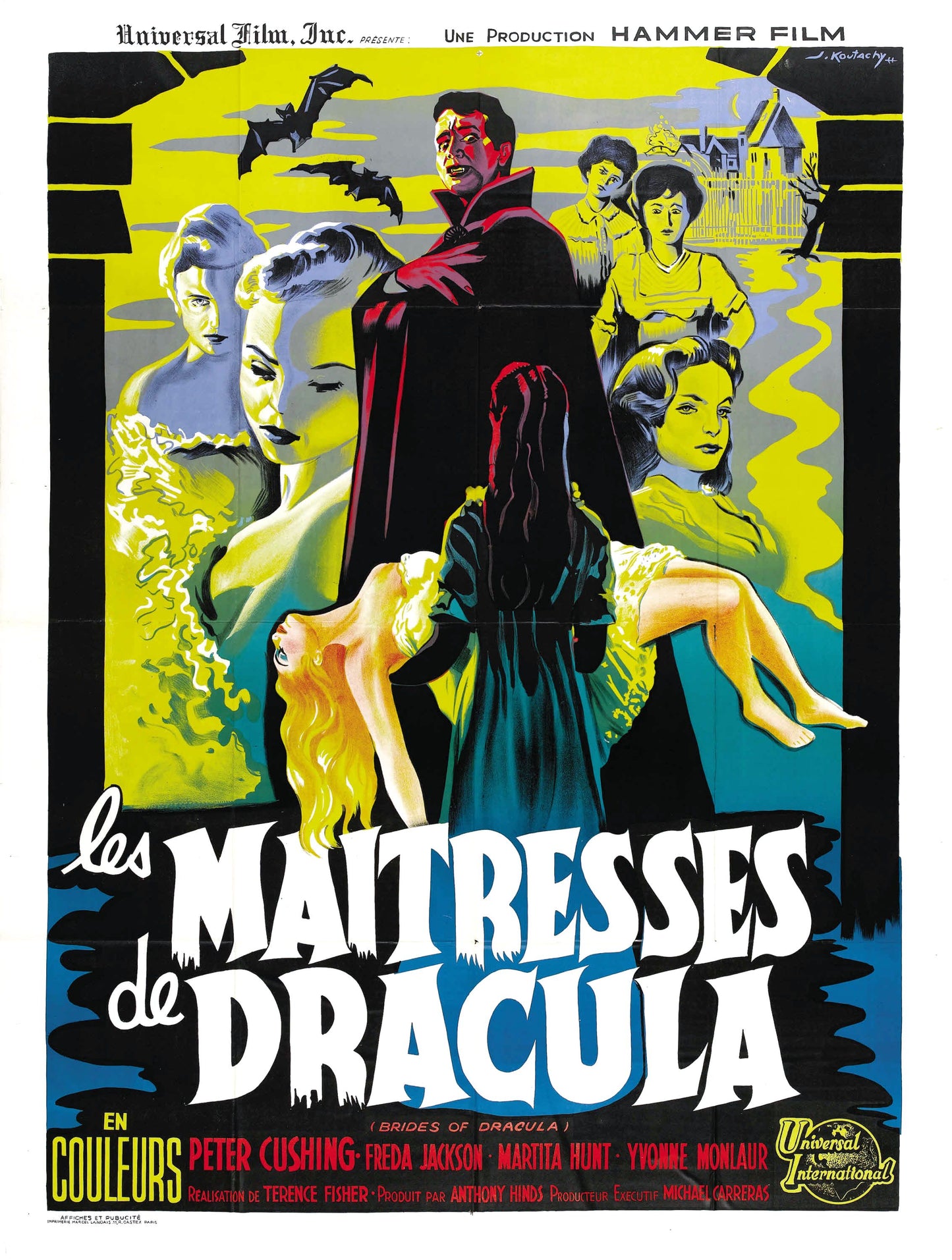 Brides Of Dracula 02 Movie Magnet