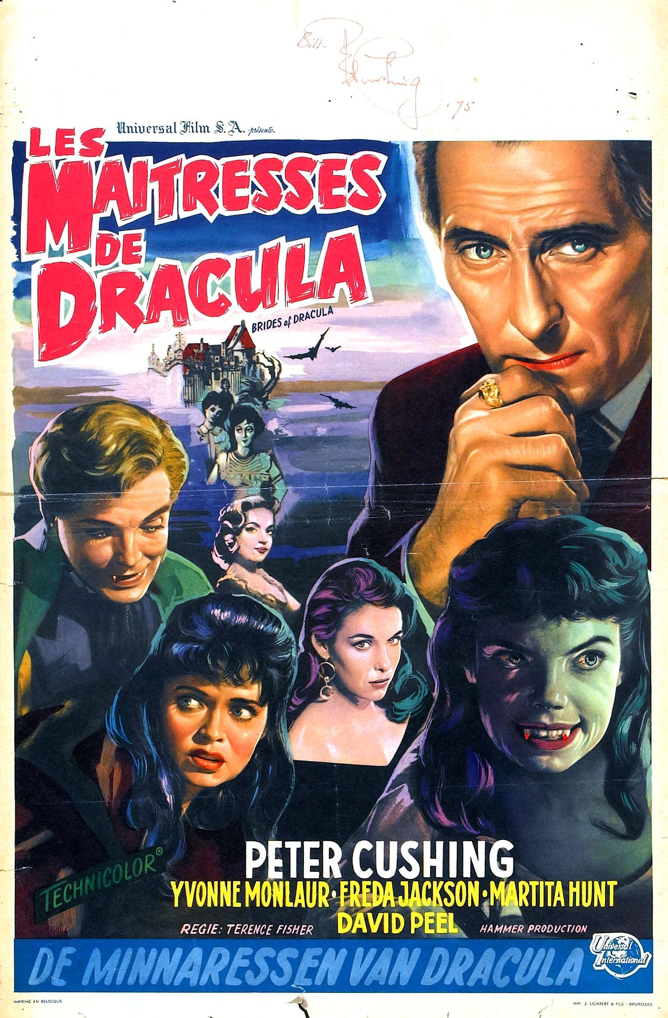 Brides Of Dracula 04 Movie Magnet