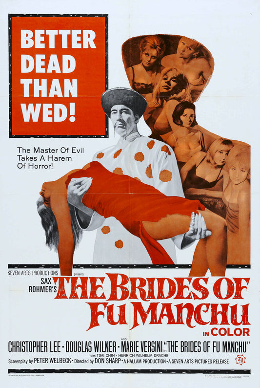 Brides Of Fu Manchu 01 Movie Magnet
