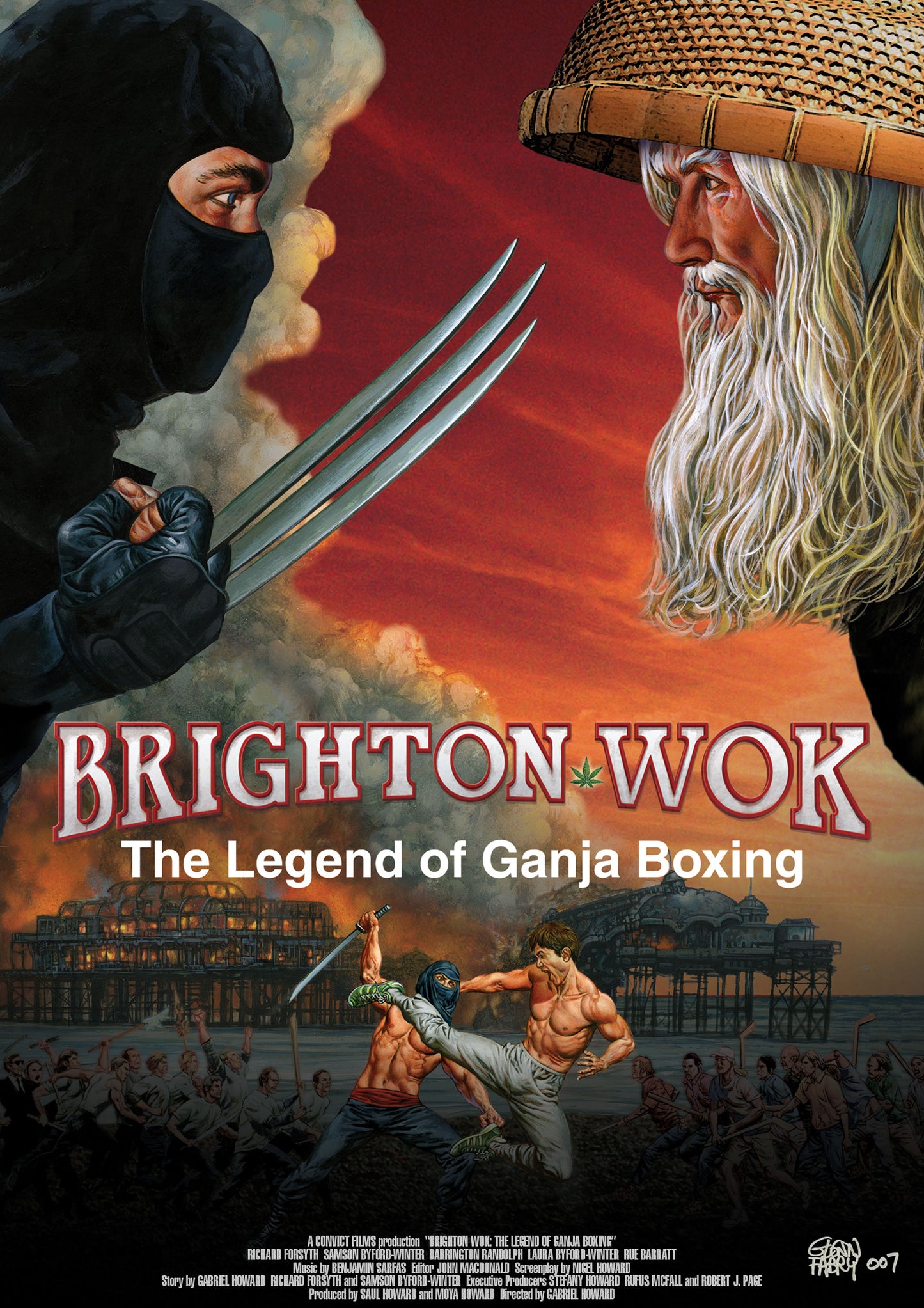 Brighton Wok 01 Movie Magnet