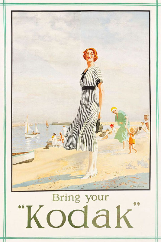 Bring Your Kodak Camera 1925 Vintage Advertising Travel Jigsaw Puzzle
