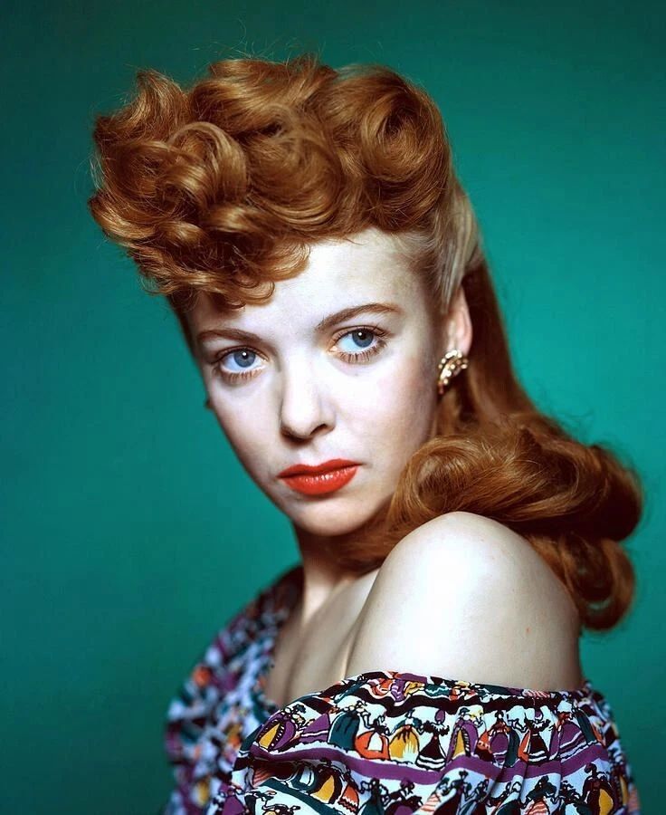 British Actress Ida Lupino Classic Retro Picture Keychain 1