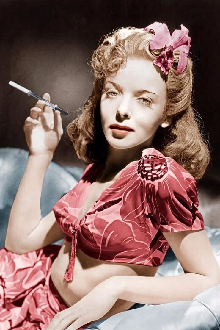 British Actress Ida Lupino Vintage Portrait Picture Photo