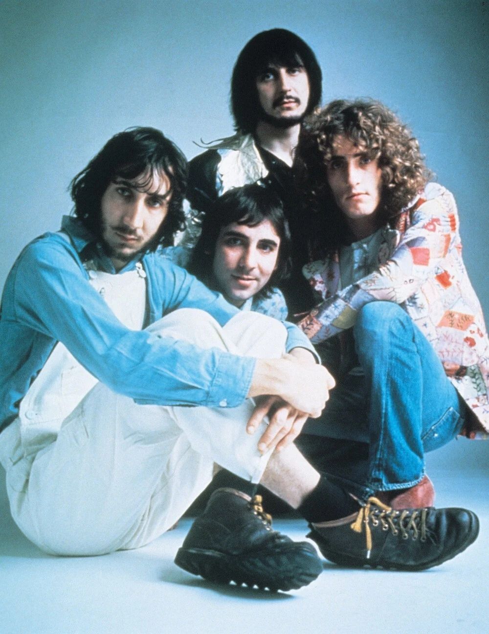 British Rock Band The Who Townsend Daltrey Moon Enwistle Picture Magnet