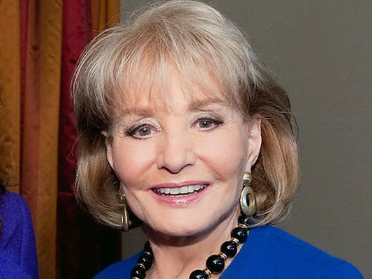 Broadcast Journalist Barbara Walters Publicity Picture Keychain Print
