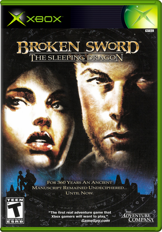 Broken Sword The Sleeping Dragon Xbox Print Poster