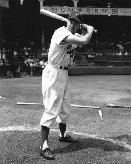 Brooklyn Dodgers Duke Snider Glossy Magnet Baseball Magnet Hof 80