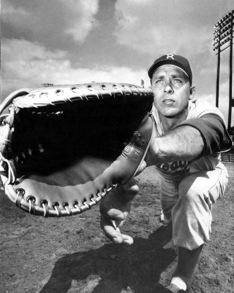Brooklyn Dodgers Gil Hodges Glossy Photo Major League Baseball Print Poster