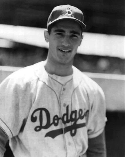 Brooklyn Dodgers Sandy Koufax Glossy Keychain Print Los Angeles Keychain
