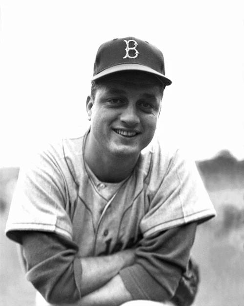 Brooklyn Dodgers Tommy Lasorda Glossy Magnet Baseball Magnet Portrait