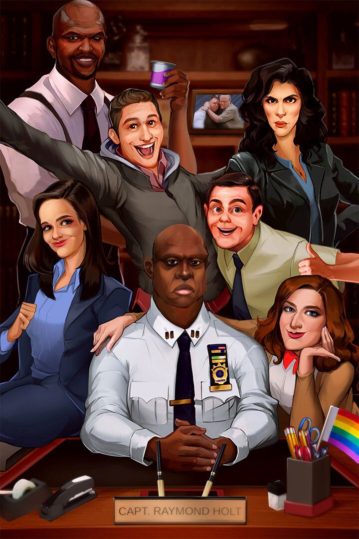 Brooklyn Nine Nine Movie Adventure Action Print Jigsaw Puzzle