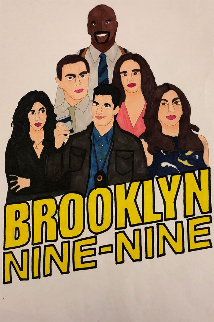Brooklyn Nine Nine Movie Excitement Crime Print Keychain