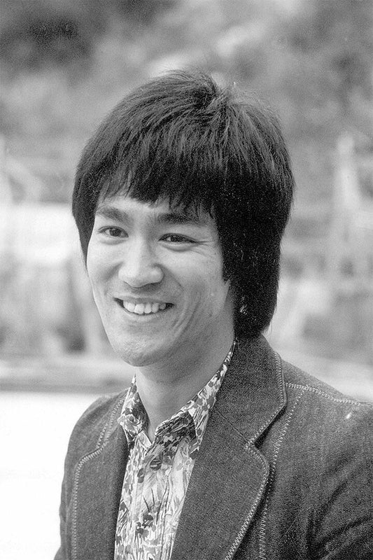 Bruce Lee Karate Maker Actor Artist Painting Jigsaw Puzzle