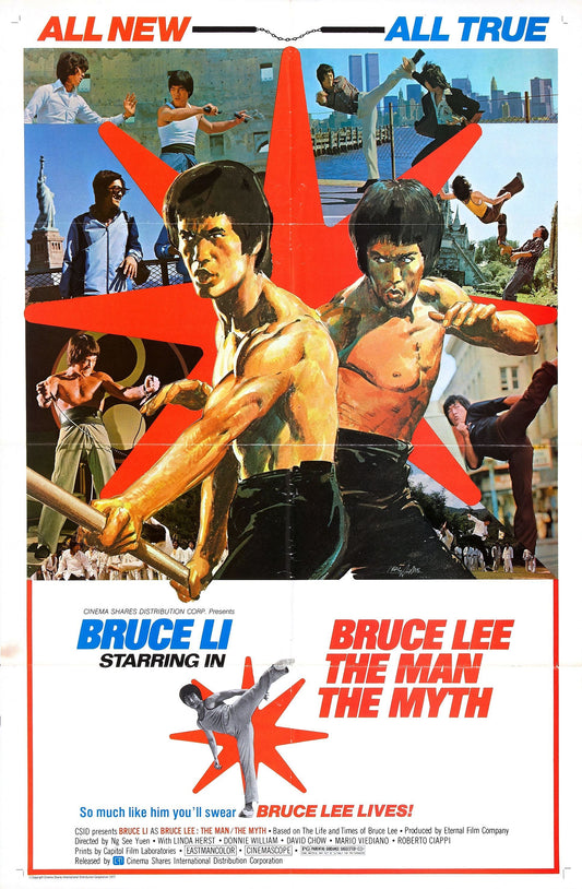 Bruce Lee Man Myth 01 Movie Magnet