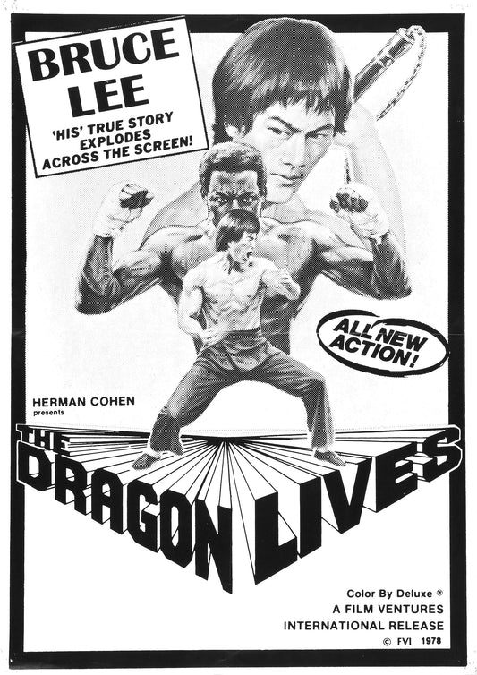 Bruce Lee Man Myth 02 Movie Magnet