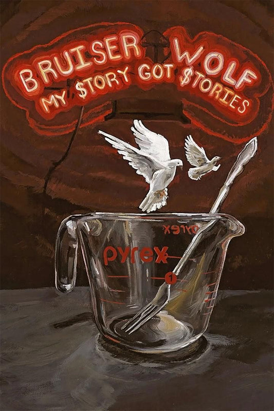 Bruiser Wolf My Story Got Stories Hip Hop Music Album Jigsaw Puzzle