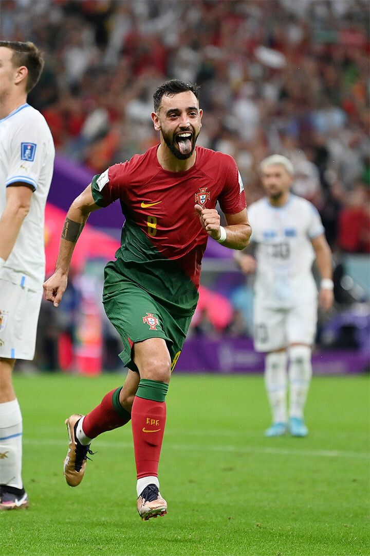 Bruno Fernandes Goal Celebration Portugal Jigsaw Puzzle