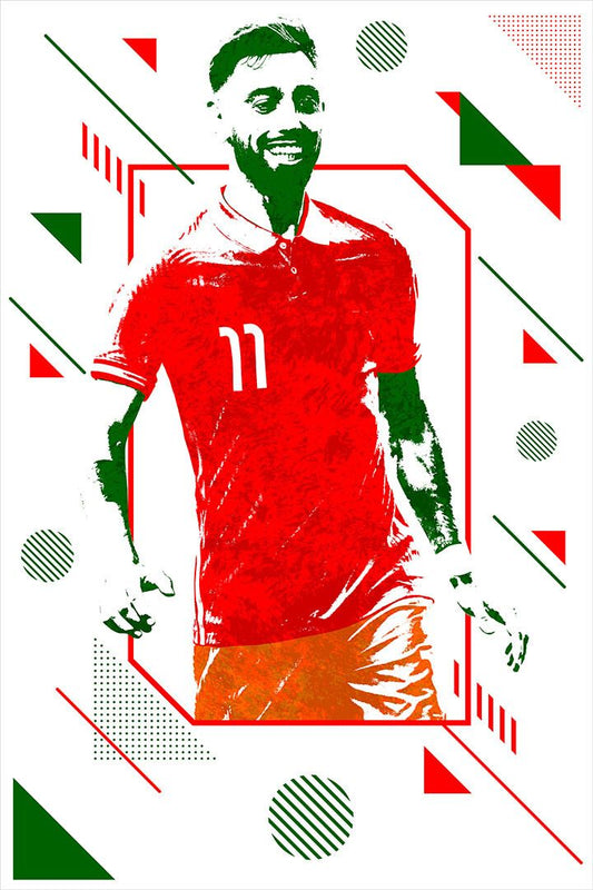 Bruno Fernandes Portugal Soccer Player Sports Jigsaw Puzzle