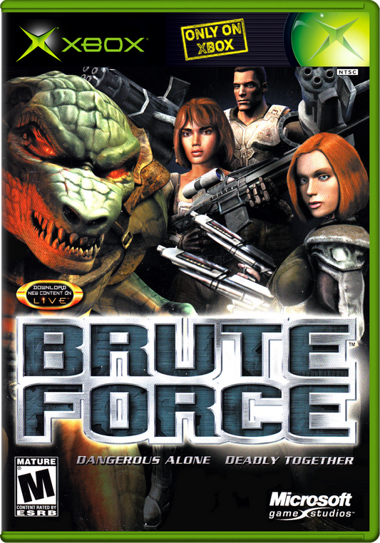 Brute Force Xbox Print Poster